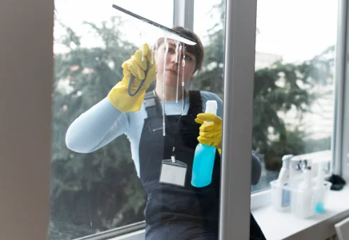 Nettoyage de vitres intérieures et extérieures à Pleuven